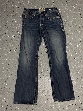 Ariat Indigo Bootcut Jeans with Contrast Stitching